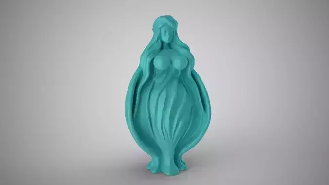 Abstract Seashell Woman 2