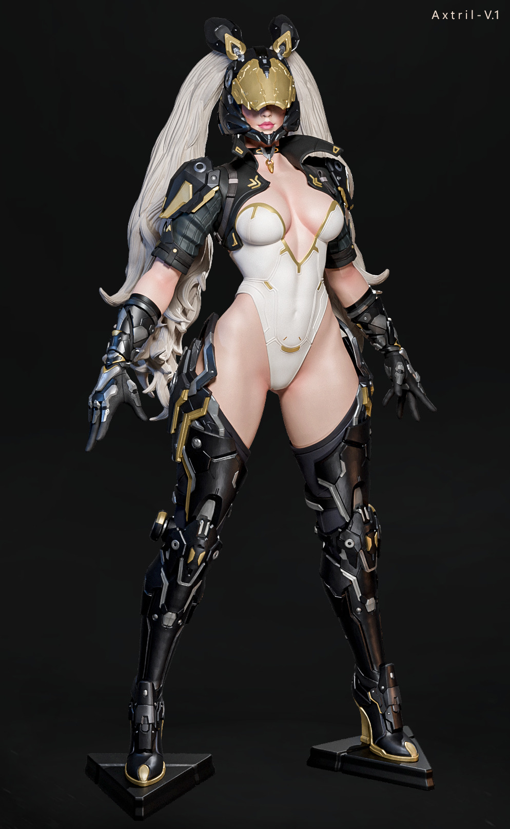 The First Descendant - Bunny - Fan Art -  3D print model_1