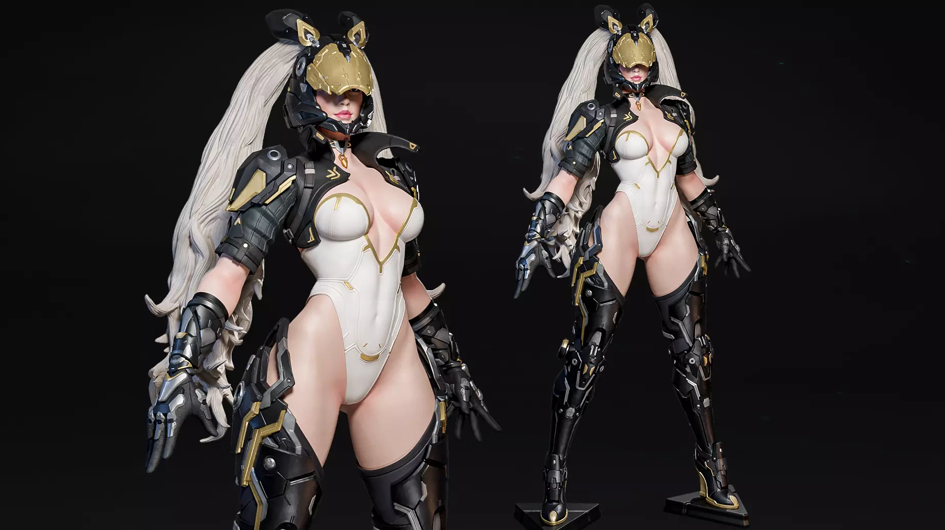 The First Descendant - Bunny - Fan Art -  3D print model_0