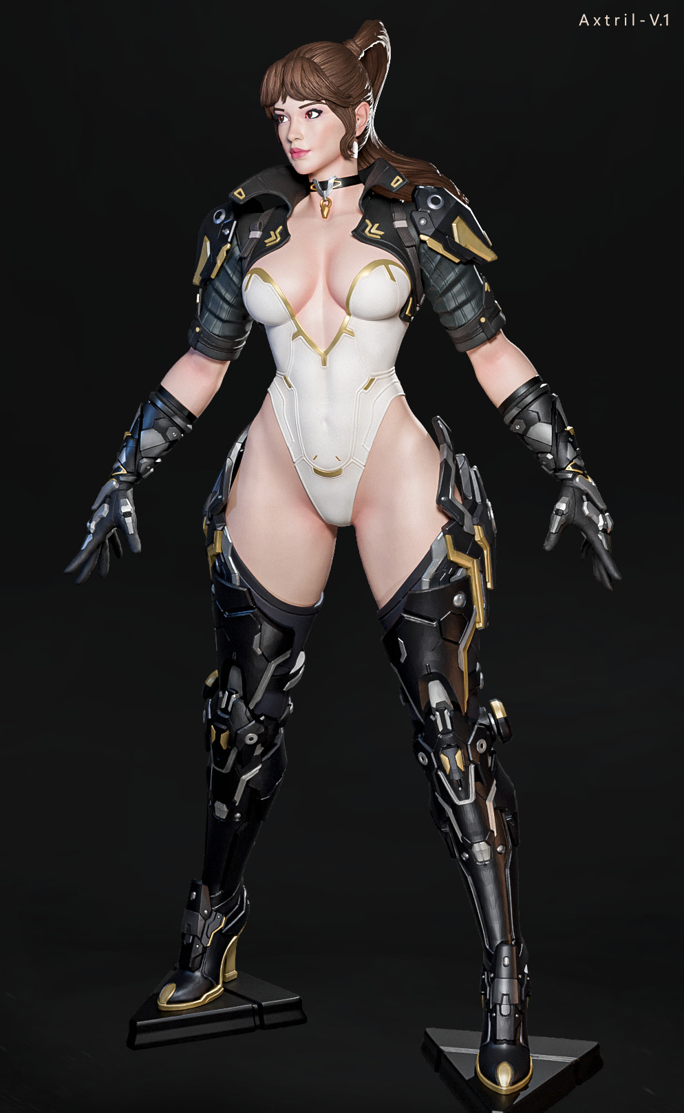 The First Descendant - Bunny - Fan Art -  3D print model_4