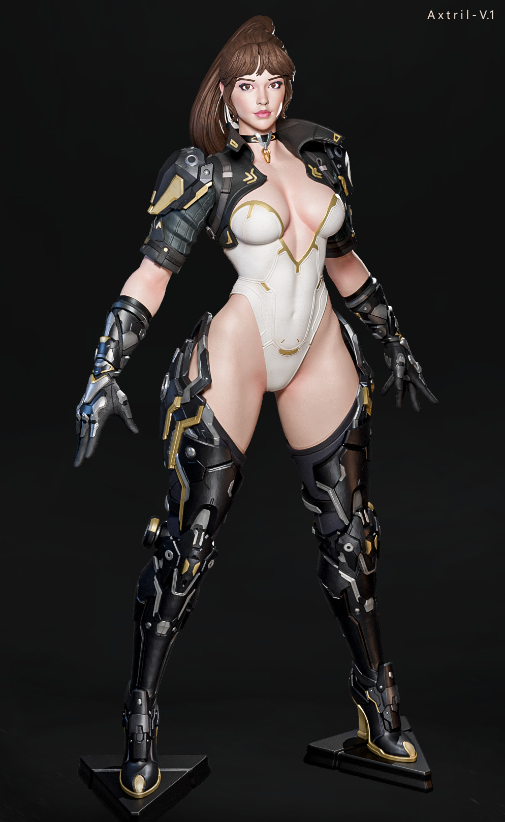 The First Descendant - Bunny - Fan Art -  3D print model_3