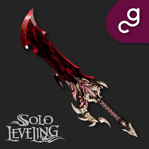 DemonKing-Dagger - Solo Leveling 3D print model