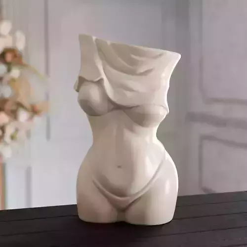 Body Art Vases Decoration - Body woman Plant pot 