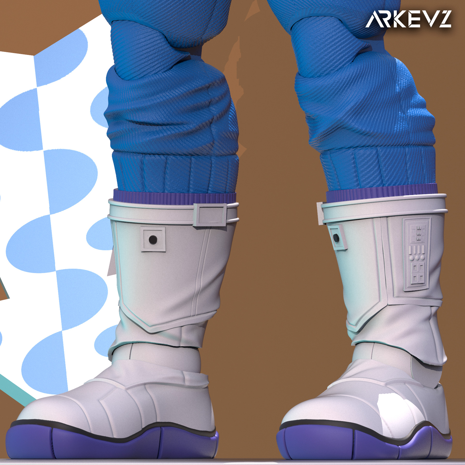 Action figure  Mr fantastic  Pedro Pascal 3D print model_5