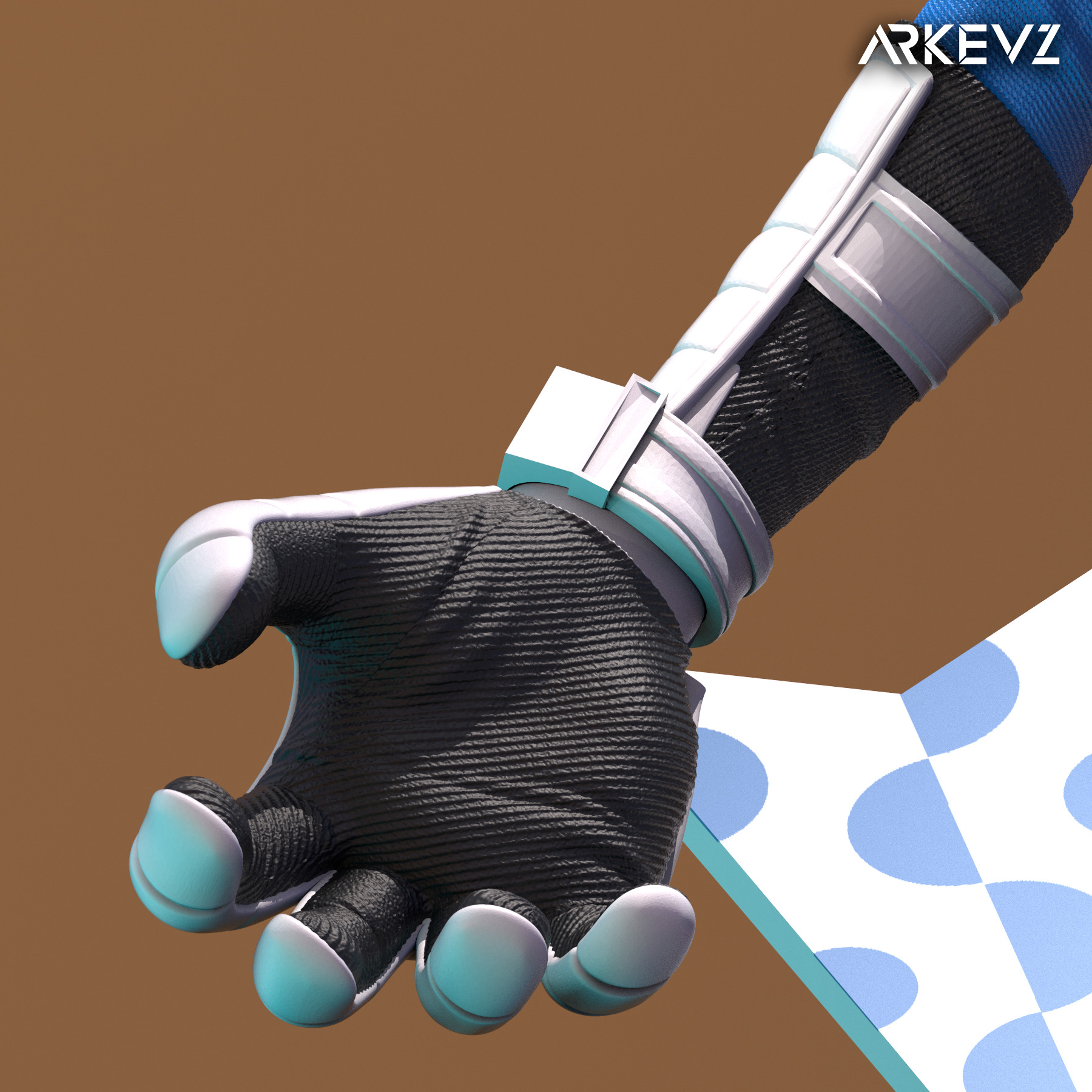 Action figure  Mr fantastic  Pedro Pascal 3D print model_7