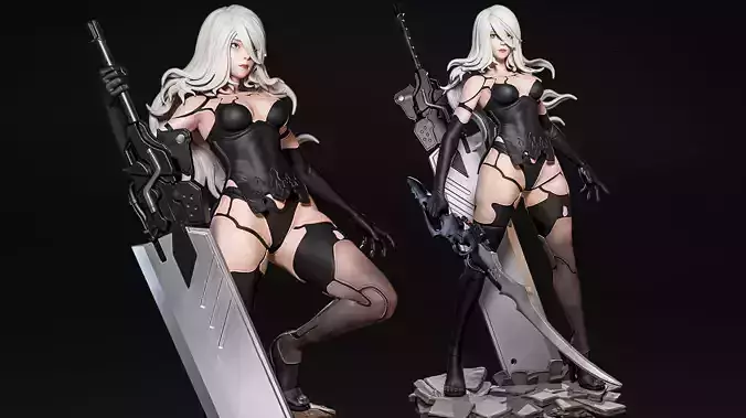 A2 - Fan Art -  3D print model