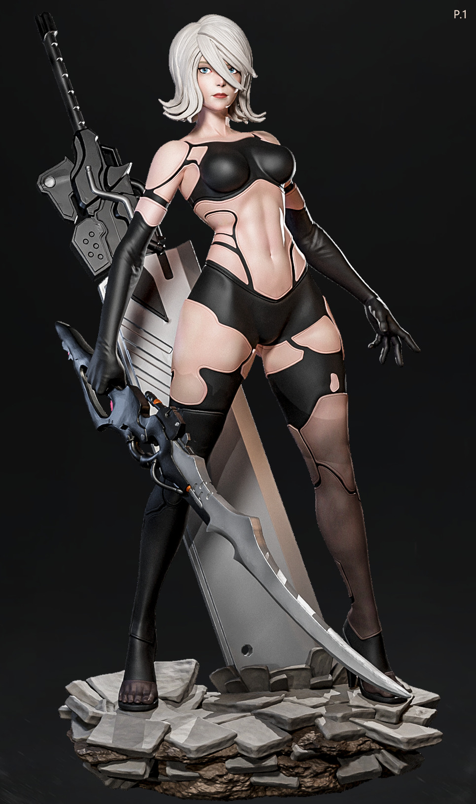 A2 - Fan Art -  3D print model_4