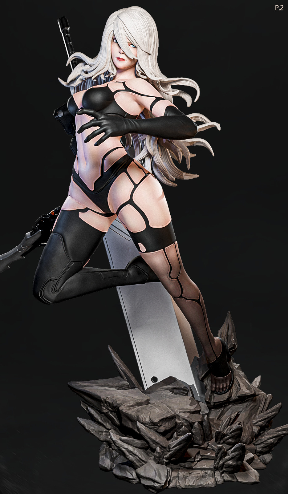 A2 - Fan Art -  3D print model_12