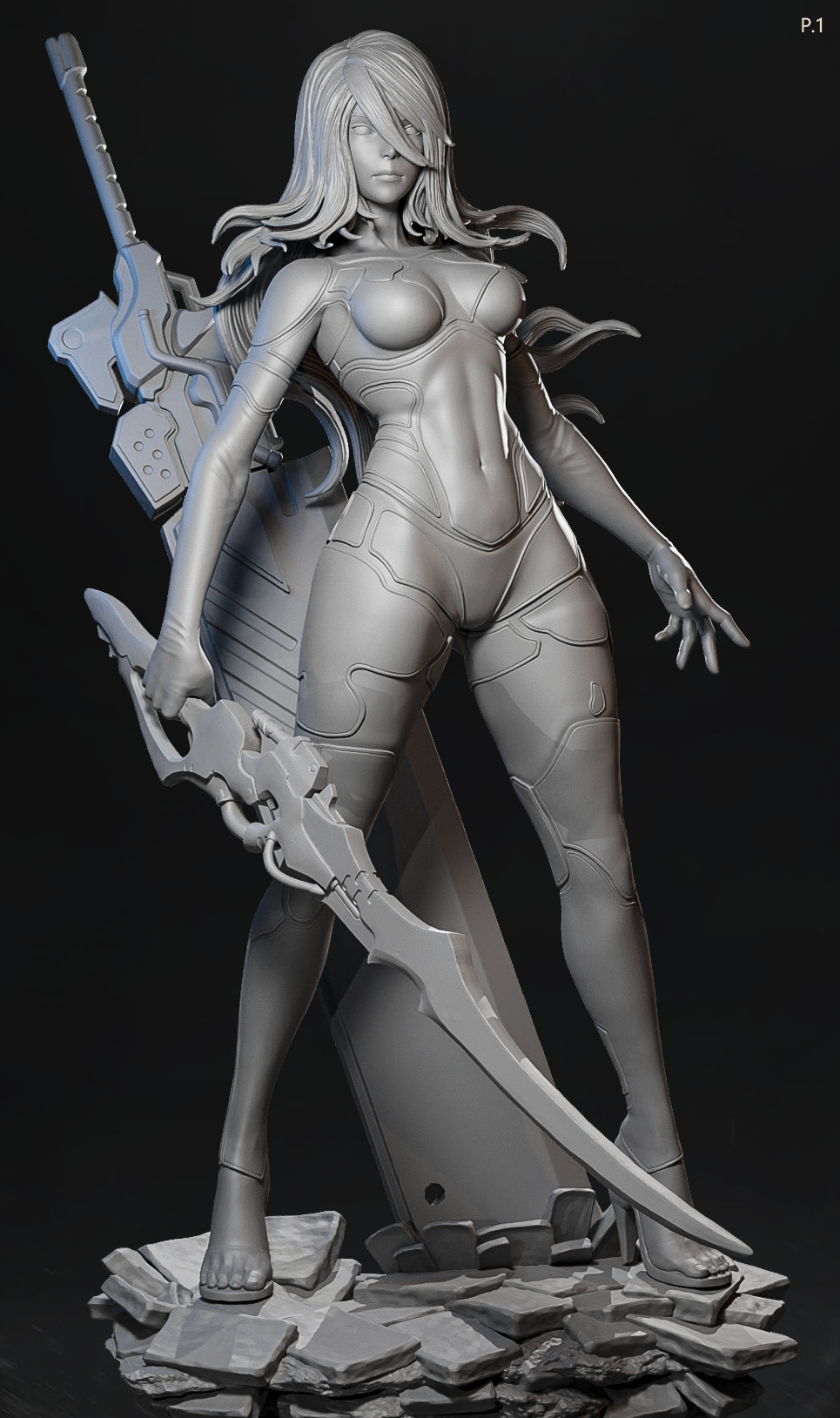 A2 - Fan Art -  3D print model_6
