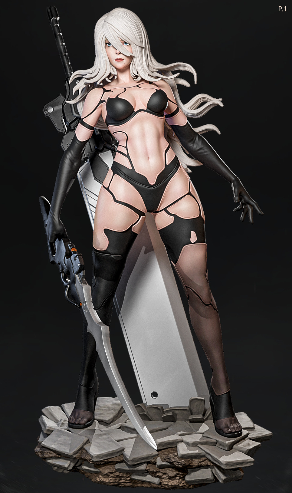 A2 - Fan Art -  3D print model_2