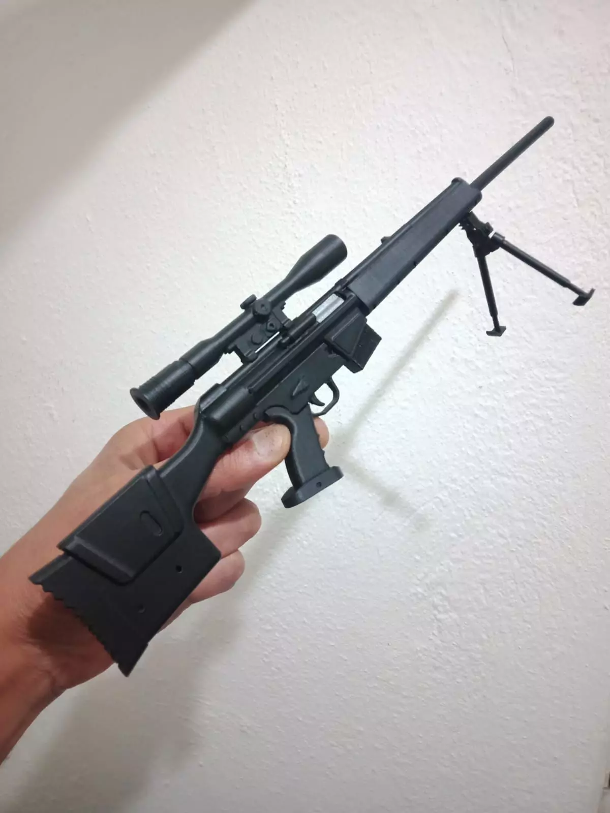 Heckler Koch PSG1 sniper rifle mniniature and toy 3D print model