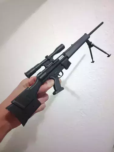 Heckler Koch PSG1 sniper rifle mniniature and toy