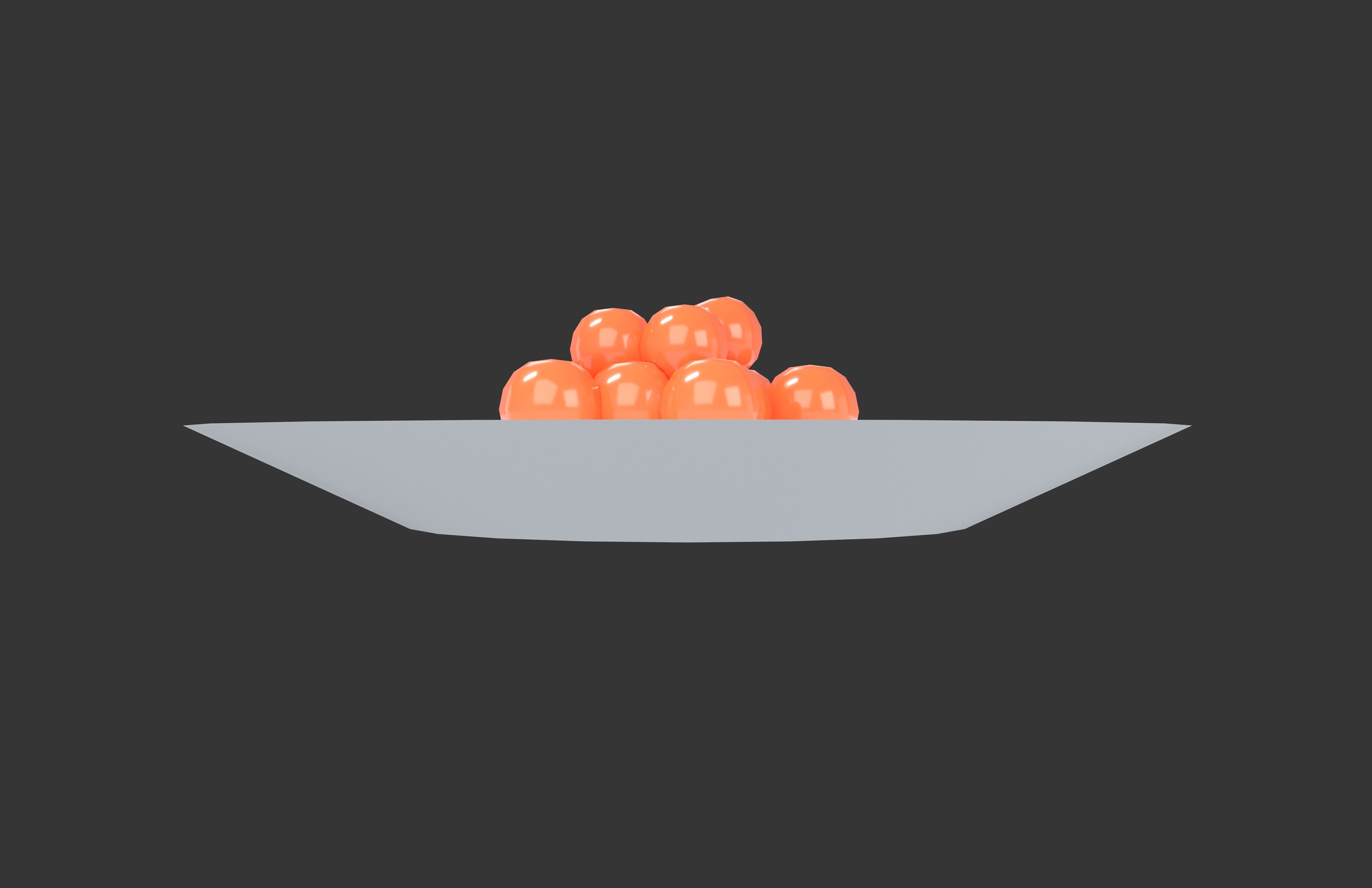 Roe Fish v1 001 Low-poly 3D model_2