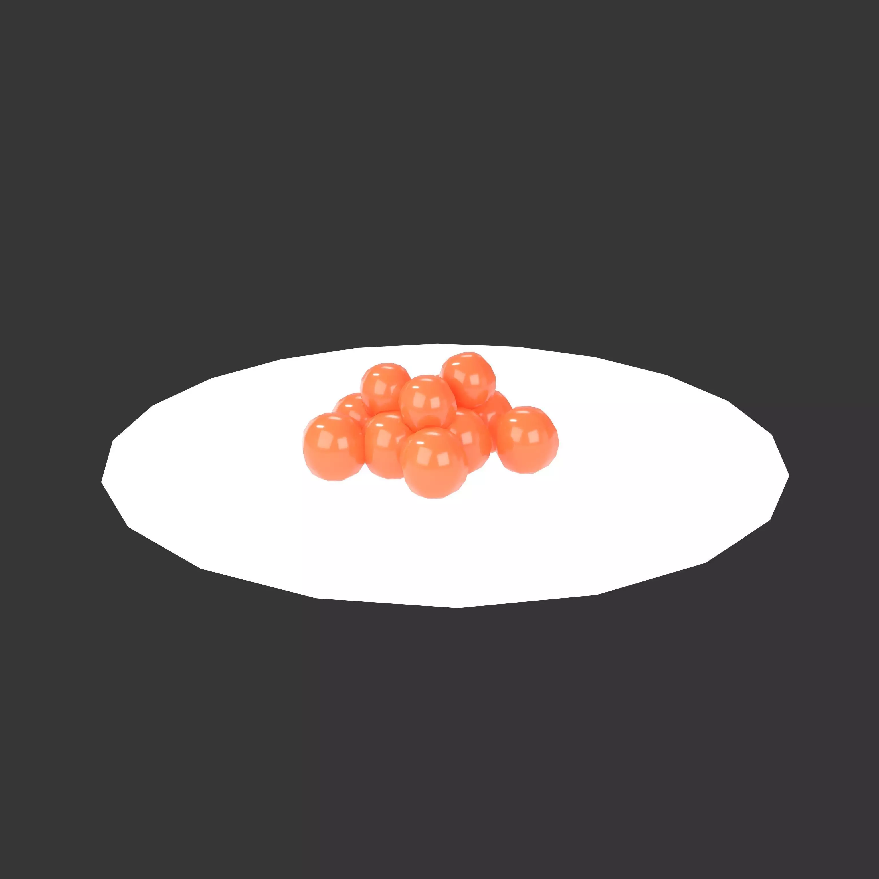 Roe Fish v1 001 Low-poly 3D model_0