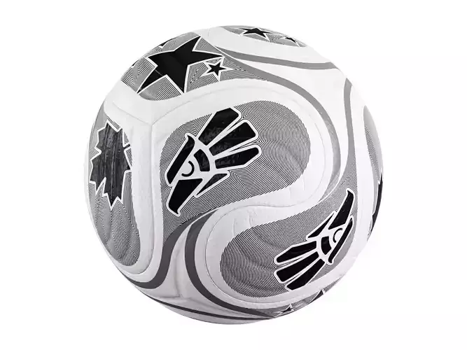 FIFA World Cup 2026 Ball Low-poly 3D model