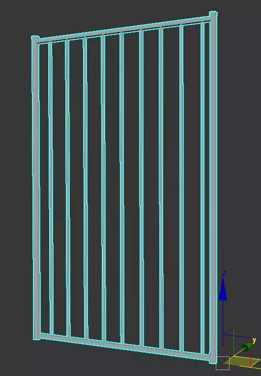 fence Free 3D model