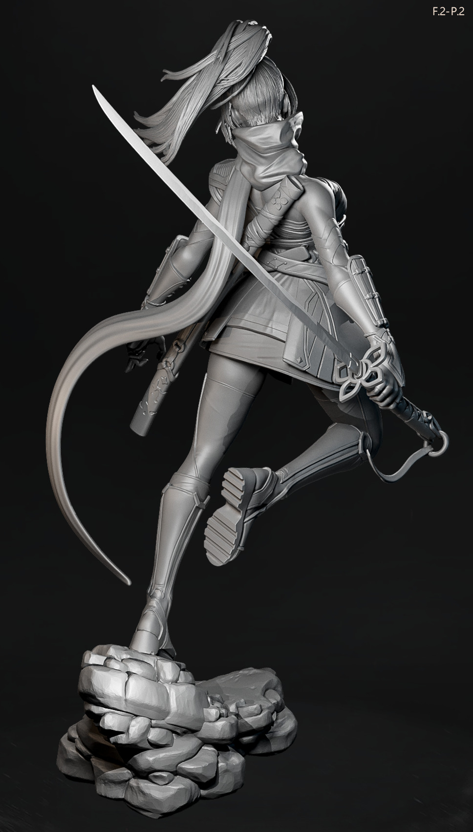 Marvel Rivals - Psylocke - Fan Art -  3D print model_14