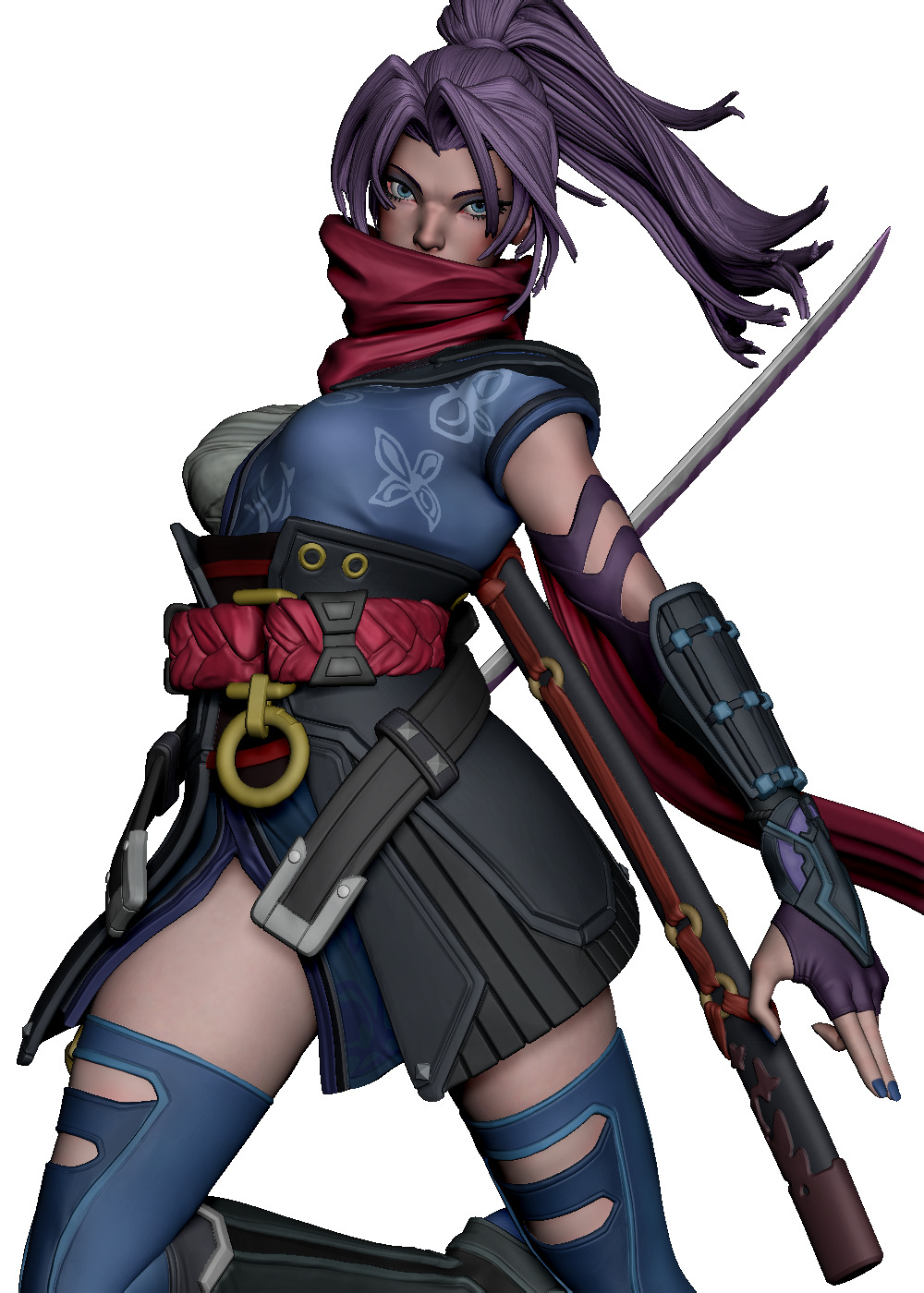 Marvel Rivals - Psylocke - Fan Art -  3D print model_17