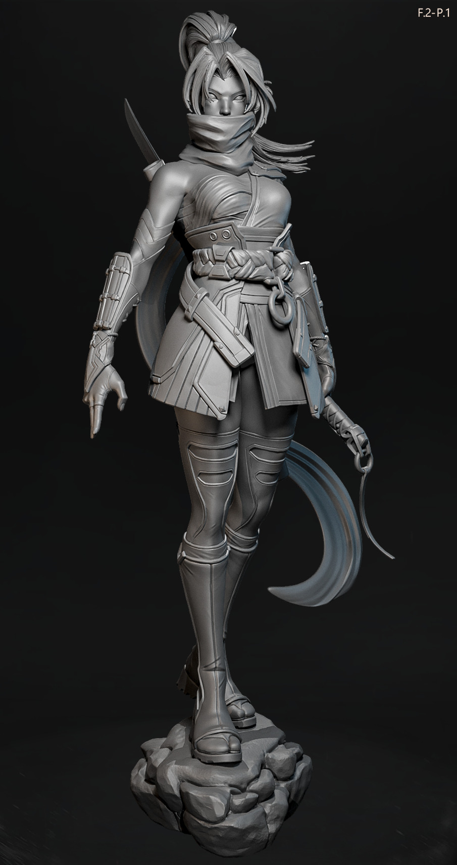 Marvel Rivals - Psylocke - Fan Art -  3D print model_5