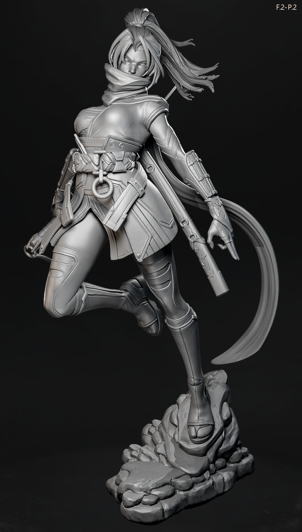 Marvel Rivals - Psylocke - Fan Art -  3D print model_13