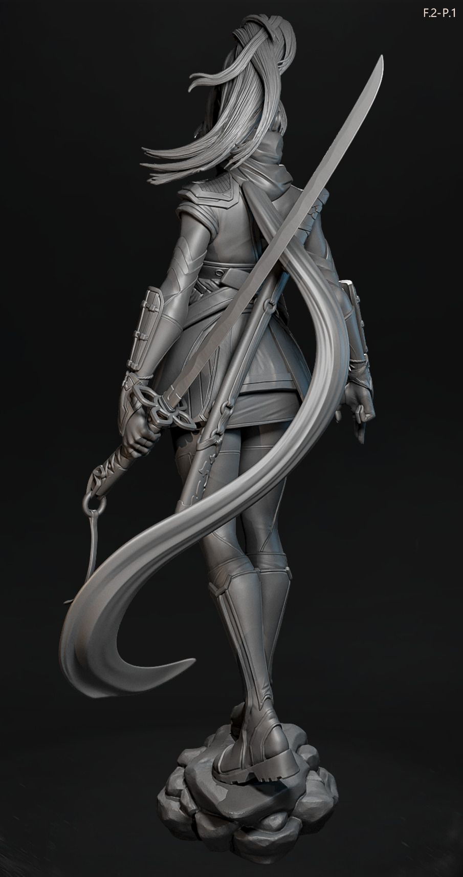 Marvel Rivals - Psylocke - Fan Art -  3D print model_6