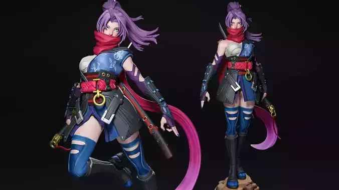 Marvel Rivals - Psylocke - Fan Art - 