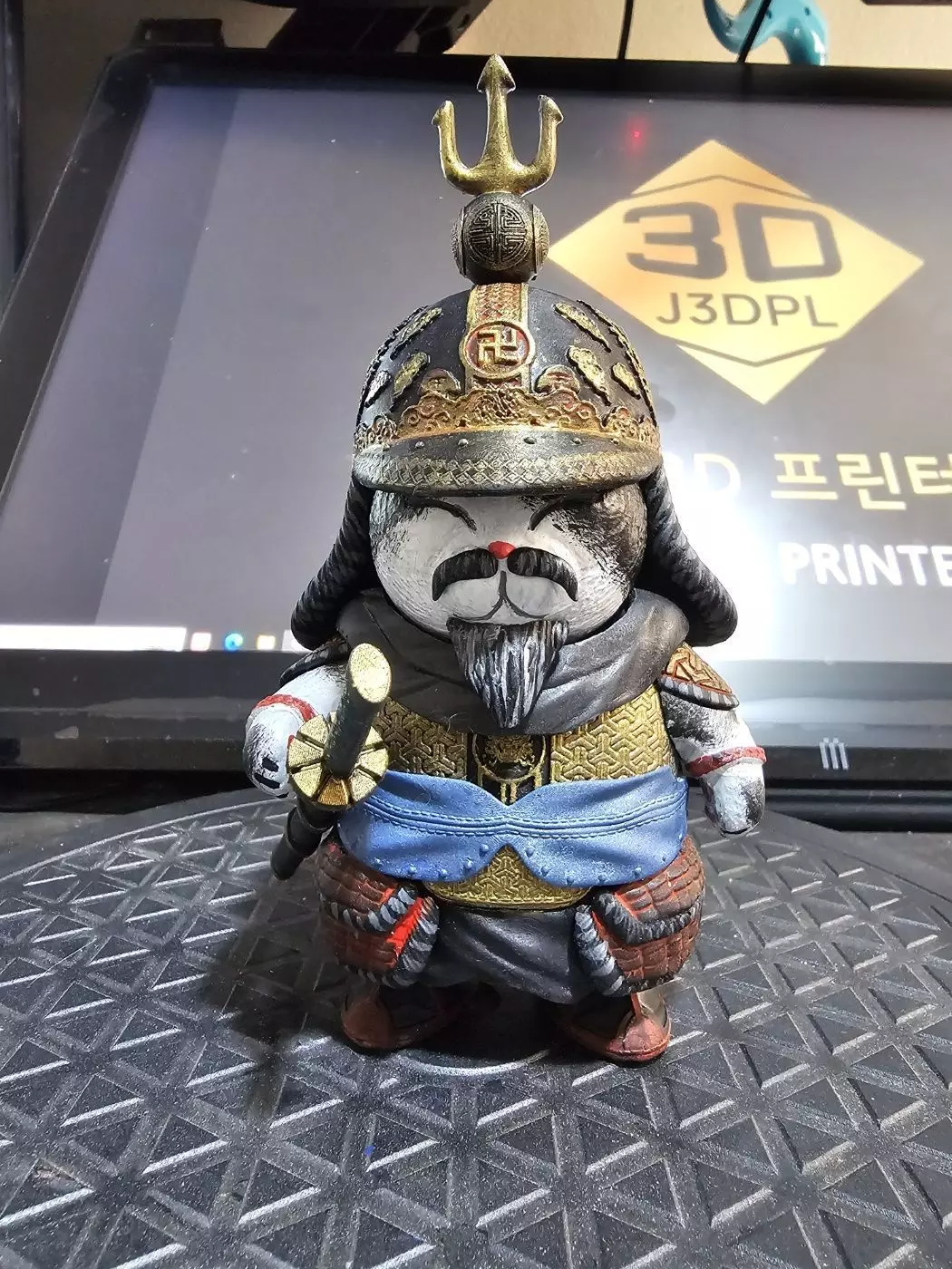 General Yi Sun-shin the cat 3D print model