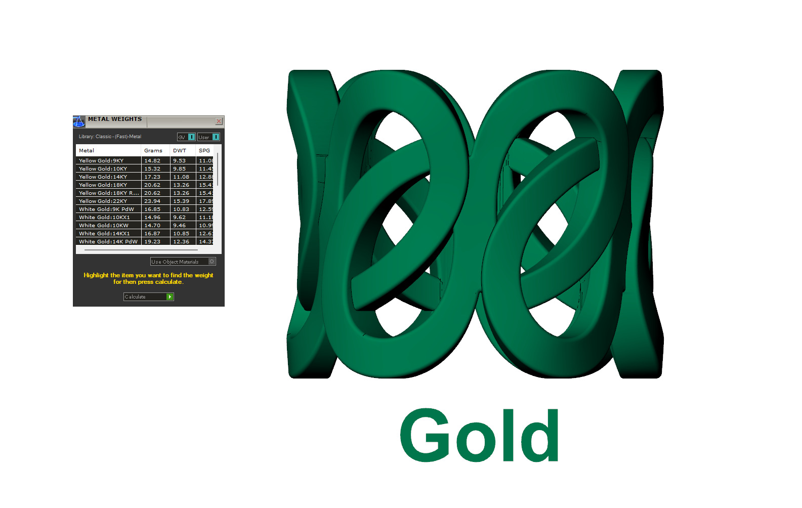 Gold Diamond Swirl Statement Ring - High-Detail 3D Model 3D print model_17