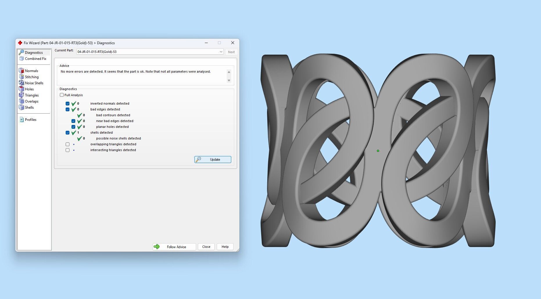 Gold Diamond Swirl Statement Ring - High-Detail 3D Model 3D print model_24