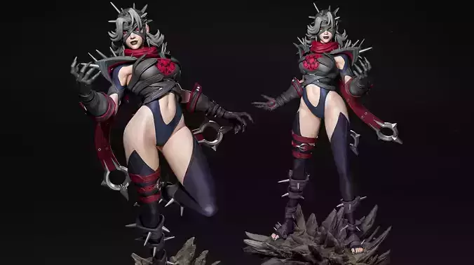 Marvel Rivals - Invisible Woman - Malice - Fan Art - 