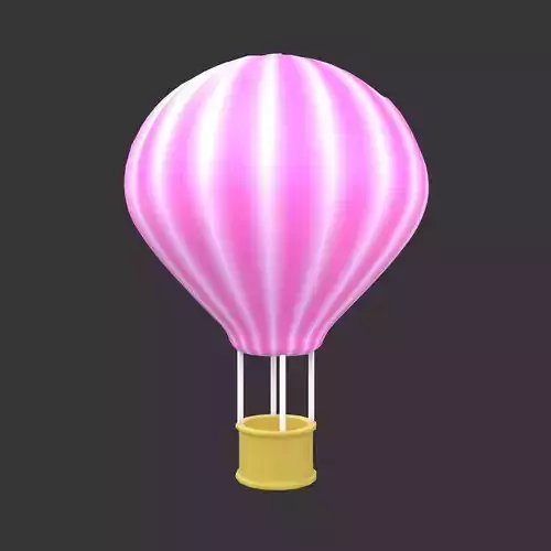 Hot Air Balloon Icon v1 002