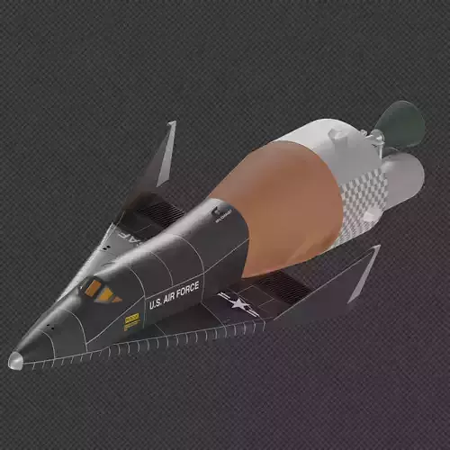 X-20 Dyna-Soar Spacecraft 3D model