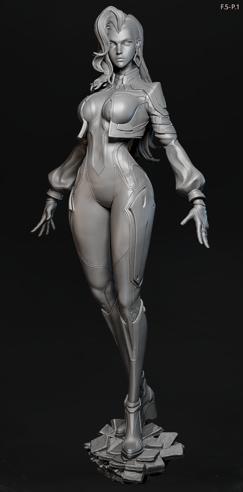 Marvel Rivals - Dagger - Fan Art -  3D print model_4