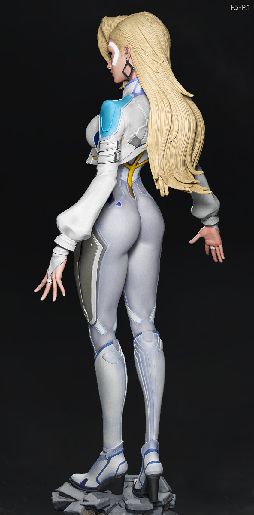 Marvel Rivals - Dagger - Fan Art -  3D print model_2