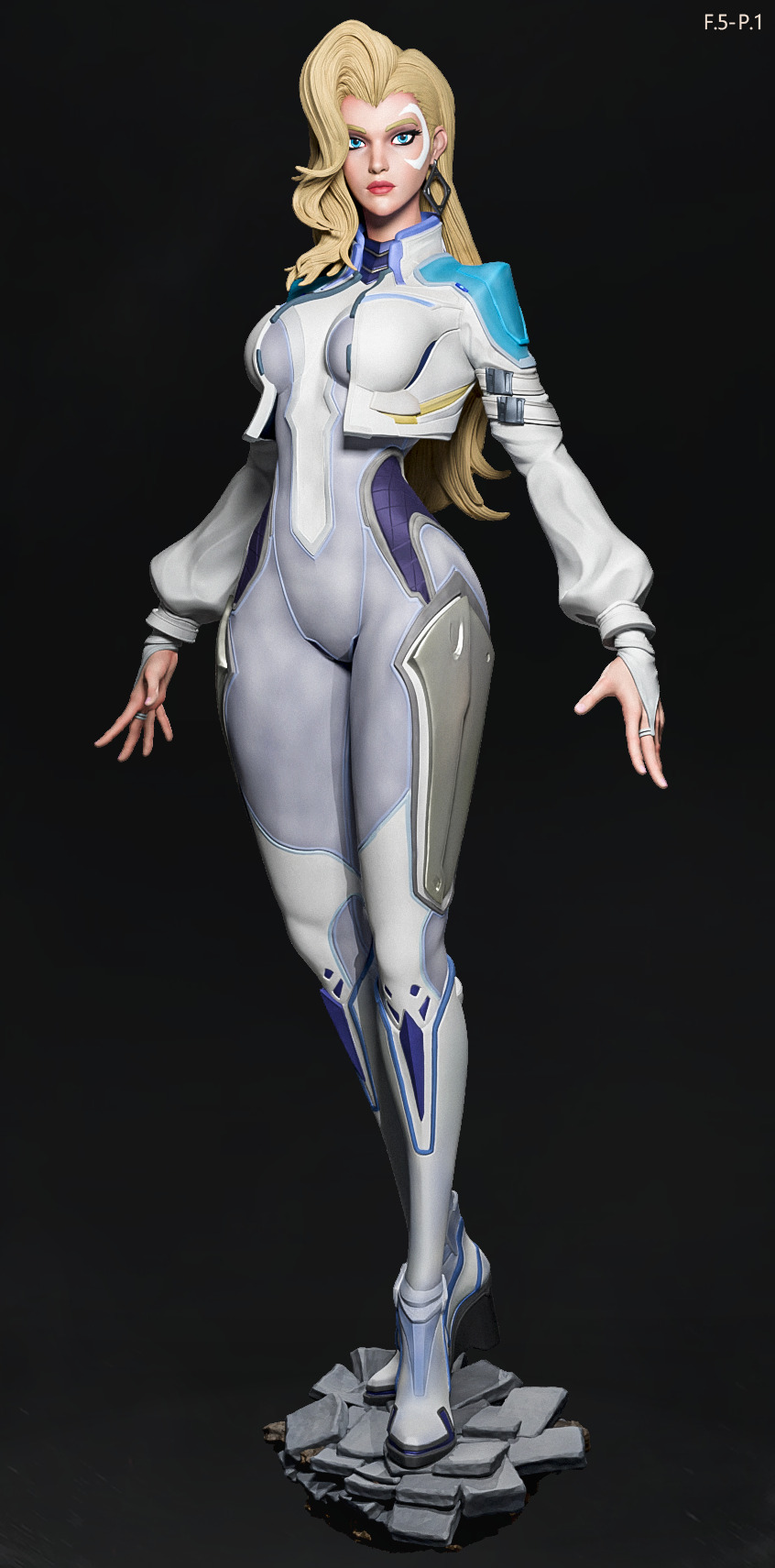 Marvel Rivals - Dagger - Fan Art -  3D print model_1