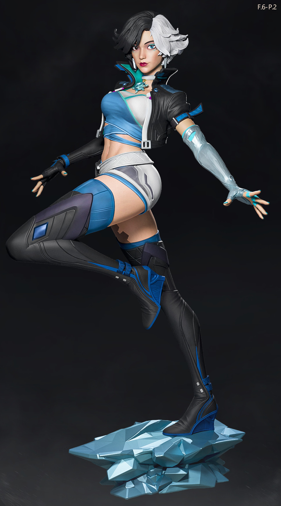 Marvel Rivals - Luna Snow - Fan Art -  3D print model_9