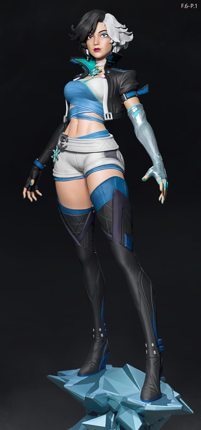 Marvel Rivals - Luna Snow - Fan Art -  3D print model_2