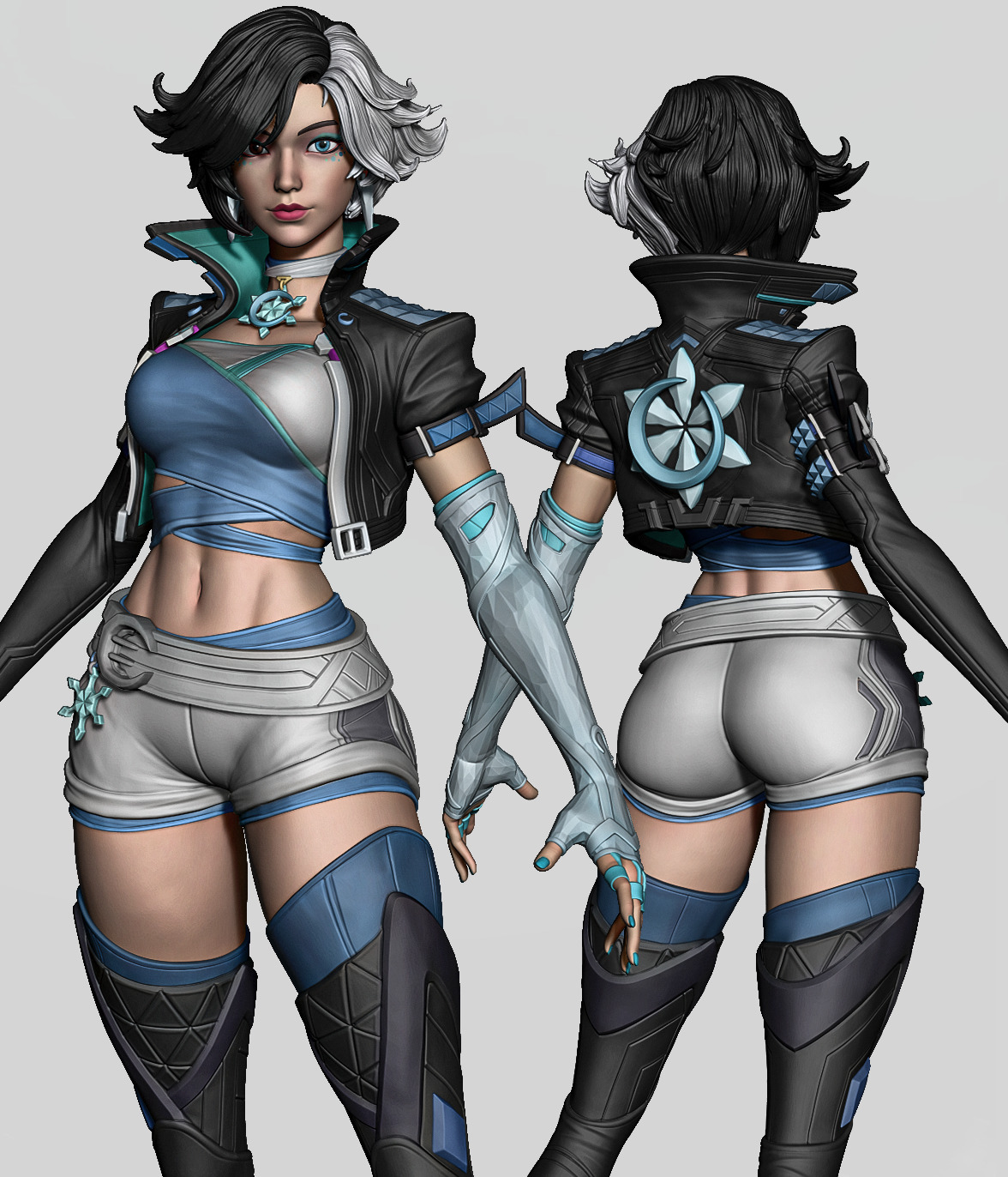 Marvel Rivals - Luna Snow - Fan Art -  3D print model_8