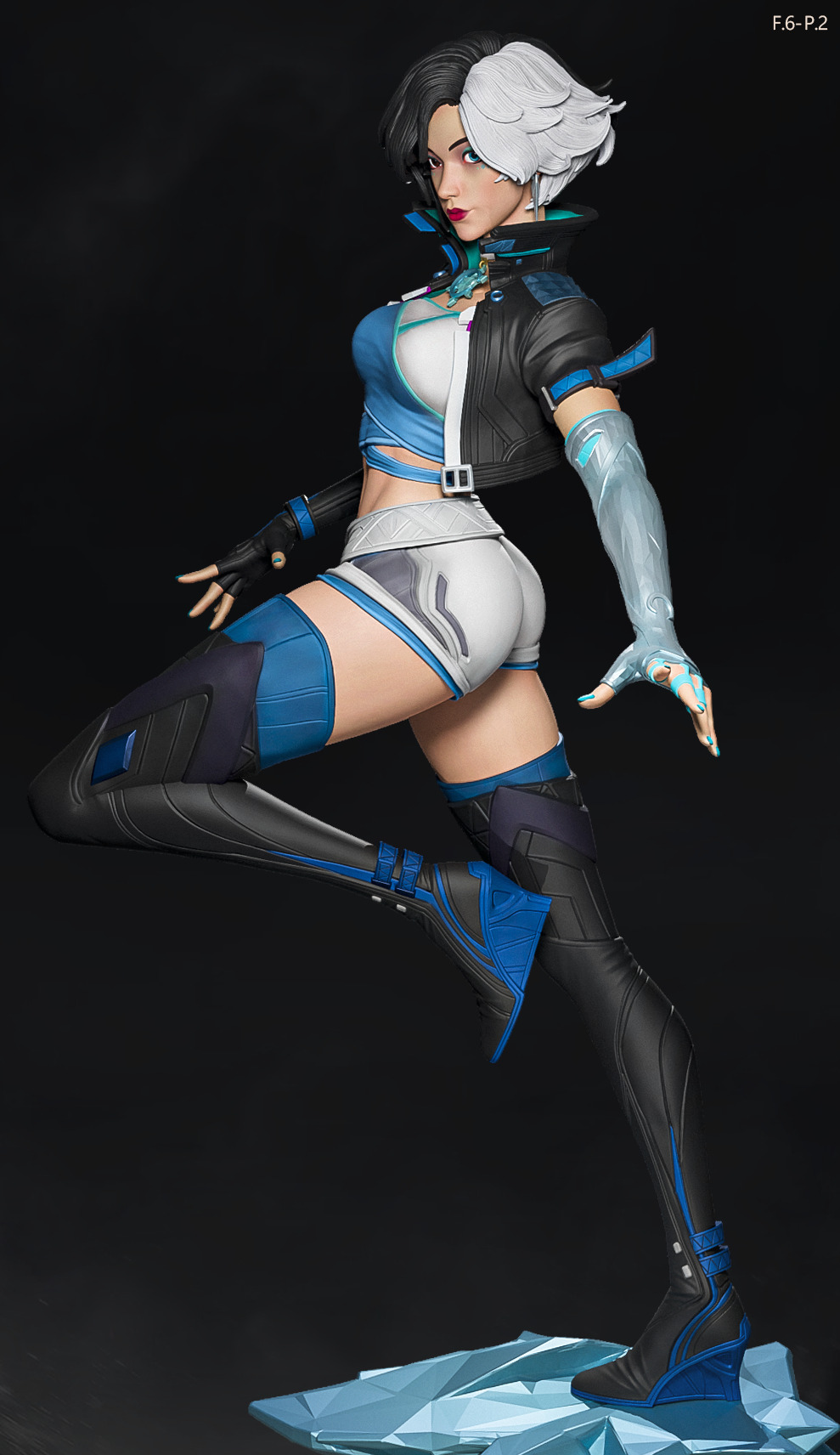 Marvel Rivals - Luna Snow - Fan Art -  3D print model_12