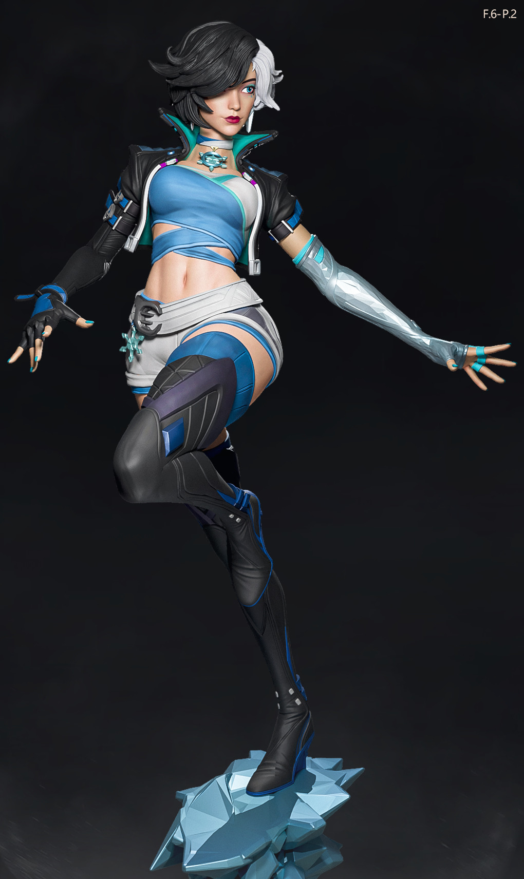 Marvel Rivals - Luna Snow - Fan Art -  3D print model_13