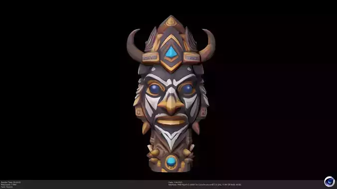 Stylized Totem - AI