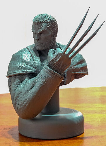Busto Old Logan - Old Logan Bust 3D print model