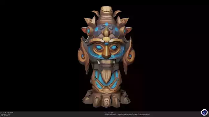 Stylized Totem - AI