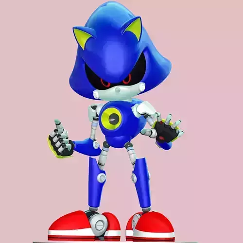 Metal Soni Fan Art 3D print model