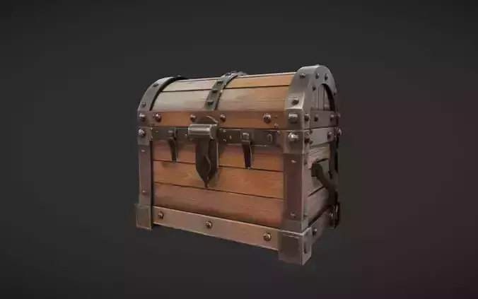 wooden treasure chest