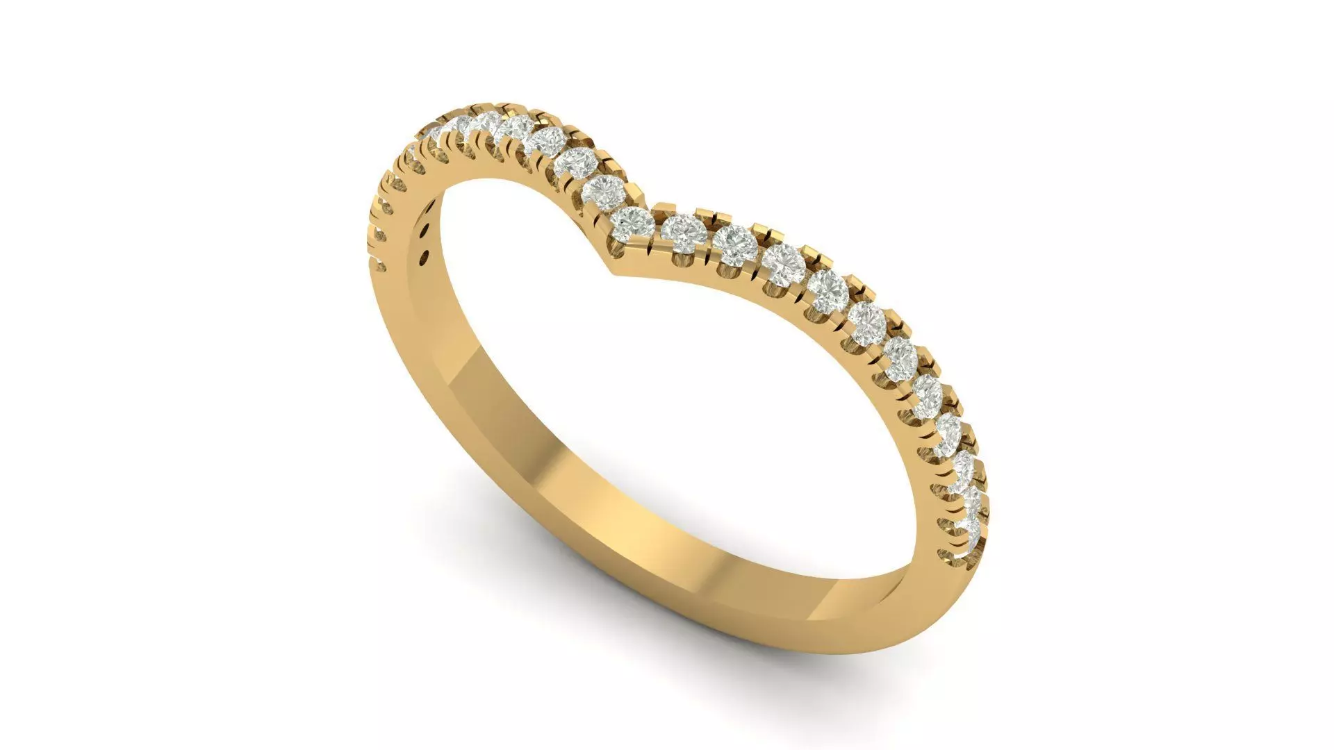 Chevron Ring 3D print model