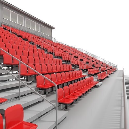 Bleachers 41 3D model