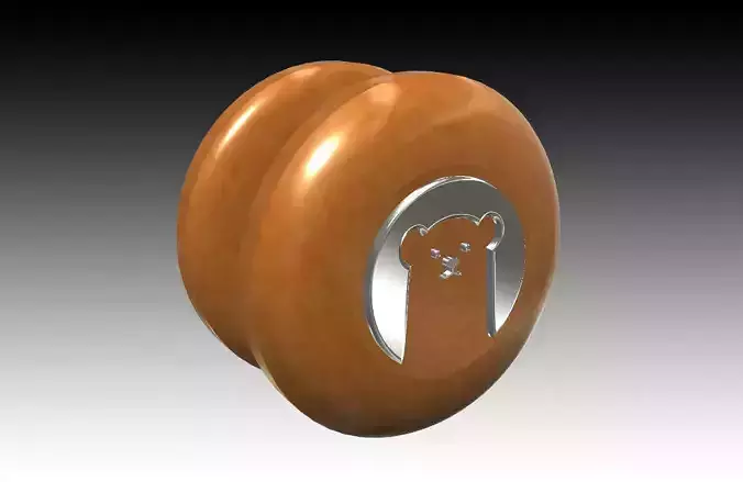 Yo-Yo second -Bear- 3D print model