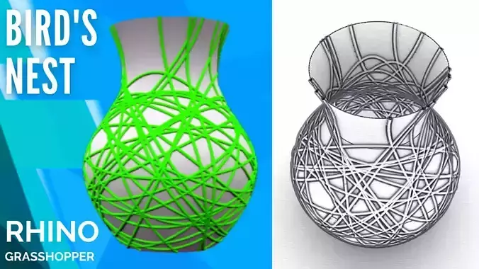 Vase Design Parametric Design Grasshopper Rhino Files Download