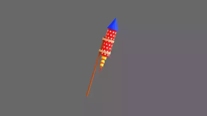 Firework rocket v005